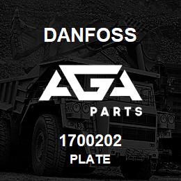 1700202 Danfoss PLATE | AGA Parts