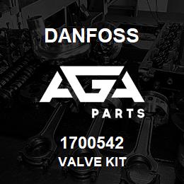 1700542 Danfoss VALVE KIT | AGA Parts