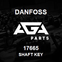 17665 Danfoss SHAFT KEY | AGA Parts