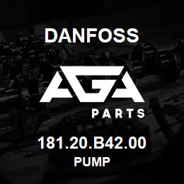 181.20.B42.00 Danfoss PUMP | AGA Parts