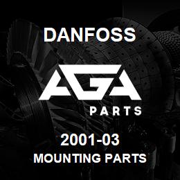 2001-03 Danfoss MOUNTING PARTS | AGA Parts