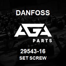 29543-16 Danfoss SET SCREW | AGA Parts