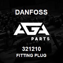 321210 Danfoss FITTING PLUG | AGA Parts