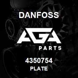 4350754 Danfoss PLATE | AGA Parts