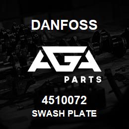 4510072 Danfoss SWASH PLATE | AGA Parts