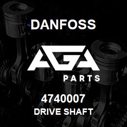 4740007 Danfoss DRIVE SHAFT | AGA Parts