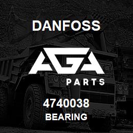 4740038 Danfoss BEARING | AGA Parts