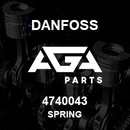 4740043 Danfoss SPRING | AGA Parts