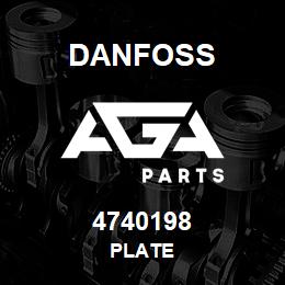 4740198 Danfoss PLATE | AGA Parts