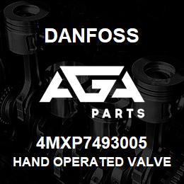 4MXP7493005 Danfoss HAND OPERATED VALVE | AGA Parts