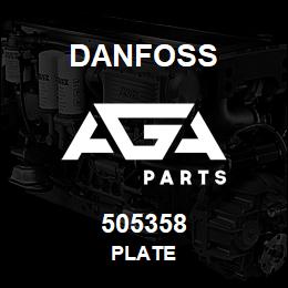 505358 Danfoss PLATE | AGA Parts