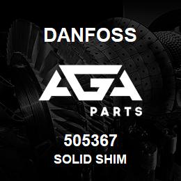 505367 Danfoss SOLID SHIM | AGA Parts