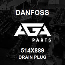 514X889 Danfoss DRAIN PLUG | AGA Parts