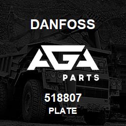 518807 Danfoss PLATE | AGA Parts