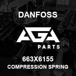 663X6155 Danfoss COMPRESSION SPRING | AGA Parts