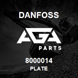 8000014 Danfoss PLATE | AGA Parts