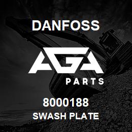 8000188 Danfoss SWASH PLATE | AGA Parts