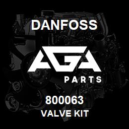 800063 Danfoss VALVE KIT | AGA Parts