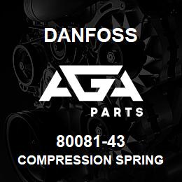 80081-43 Danfoss COMPRESSION SPRING | AGA Parts