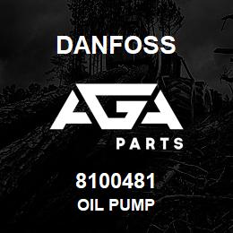 8100481 Danfoss OIL PUMP | AGA Parts