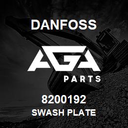 8200192 Danfoss SWASH PLATE | AGA Parts