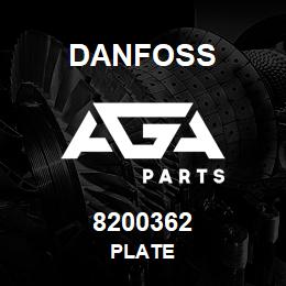 8200362 Danfoss PLATE | AGA Parts