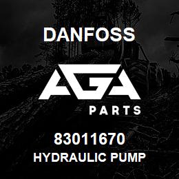 83011670 Danfoss HYDRAULIC PUMP | AGA Parts