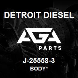 J-25558-3 Detroit Diesel Body* | AGA Parts