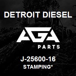 J-25600-16 Detroit Diesel Stamping* | AGA Parts