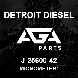 J-25600-42 Detroit Diesel Micrometer* | AGA Parts