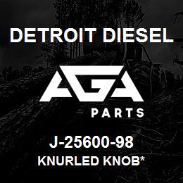 J-25600-98 Detroit Diesel Knurled Knob* | AGA Parts