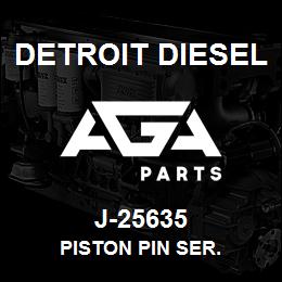 J-25635 Detroit Diesel Piston Pin Ser. | AGA Parts