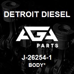 J-26254-1 Detroit Diesel Body* | AGA Parts