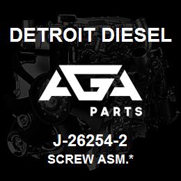 J-26254-2 Detroit Diesel Screw Asm.* | AGA Parts