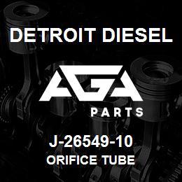 J-26549-10 Detroit Diesel Orifice Tube | AGA Parts