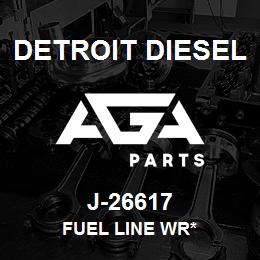 J-26617 Detroit Diesel Fuel Line Wr* | AGA Parts