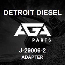 J-29006-2 Detroit Diesel Adapter | AGA Parts