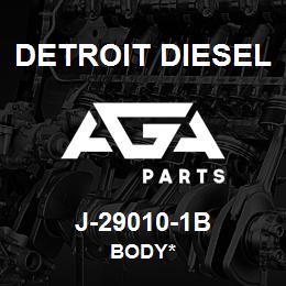 J-29010-1B Detroit Diesel Body* | AGA Parts