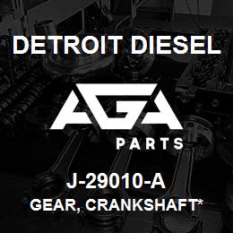 J-29010-A Detroit Diesel Gear, Crankshaft* | AGA Parts