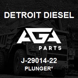 J-29014-22 Detroit Diesel Plunger* | AGA Parts