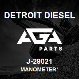 J-29021 Detroit Diesel Manometer* | AGA Parts