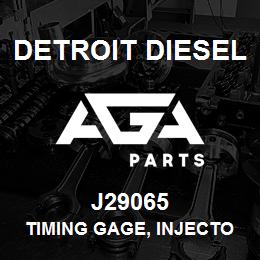 J29065 Detroit Diesel Timing Gage, Injector, 1.480 | AGA Parts