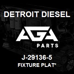 J-29136-5 Detroit Diesel Fixture Plat* | AGA Parts