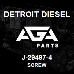 J-29497-4 Detroit Diesel Screw | AGA Parts