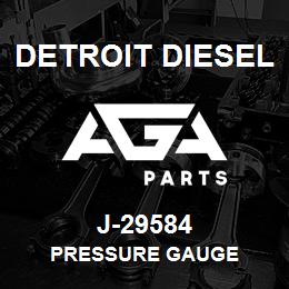 J-29584 Detroit Diesel Pressure Gauge | AGA Parts