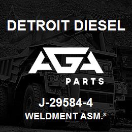 J-29584-4 Detroit Diesel Weldment Asm.* | AGA Parts