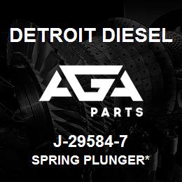 J-29584-7 Detroit Diesel Spring Plunger* | AGA Parts