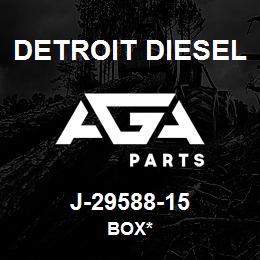 J-29588-15 Detroit Diesel Box* | AGA Parts