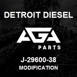 J-29600-38 Detroit Diesel Modification | AGA Parts