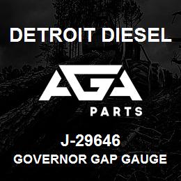 J-29646 Detroit Diesel Governor Gap Gauge | AGA Parts